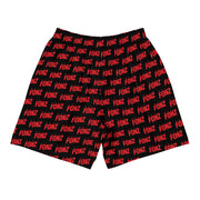 FONZ FUTURA PATTERN SHORTS (BLK/RED)